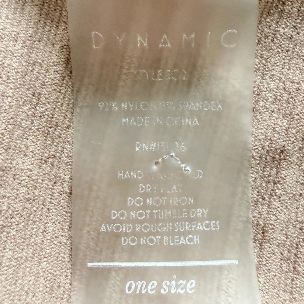 Dynamic One Shoulder Ribbed Tank Top Taupe Tan Asymmetrical Crop Top One Size - Picture 6 of 7